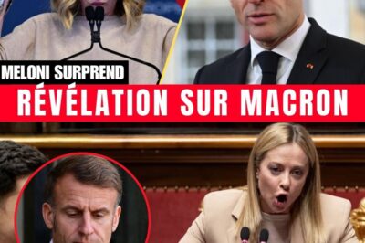« Combien l’Europe est-elle prête à sacrifier ? » : La Question Foudroyante de Meloni qui a Pulvérisé le Jeu de Macron et Exposé l’Hypocrisie de Paris