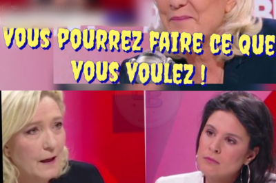 🔥😱J’ai été enterrée 10 fois !” – Marine Le Pen EXPLOSE en direct face à Apolline de Malherbe !