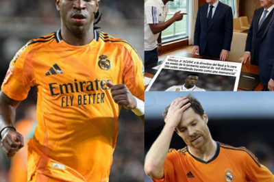 🔥 RÉVÉLATION EXPLOSIVE CE MATIN ! Un enregistrement secret révèle la rébellion de Vinícius Jr. contre la direction du Real Madrid concernant son salaire « milliardaire » : « Ils me traitent comme une marchandise !» Cette fuite a provoqué un véritable séisme au sein du club et plongé le Bernabéu dans un état de choc absolu…
