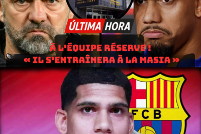 SCANDALE MONDIAL ! FLICK EXPULSE ARAÚJO DE L’ÉQUIPE PREMIÈRE ET L’ENVOIE DANS L’ÉQUIPE RÉSERVE PENDANT UN MOIS POUR S’ENTRAÎNER