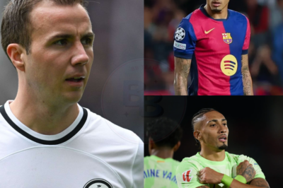 🔥💥 Exclusif : Mario Götze Traite Araújo de « Défense la Plus Faible d’Europe », Mais La Réplique Explosive de Raphinha Fait Trembler L’Espagne, L’Allemagne et Le Brésil !