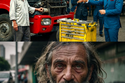 “SI TU RÉPARES CE CAMION IMPOSSIBLE, JE TE PAIE LE DOUBLE !” LE CLOCHARD A BOUCLÉ LE MILLIONNAIRE !