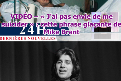 VIDÉO – « Ce qui suit vous révélera la vérité ! » : Une déclaration glaçante de Mike Brant
