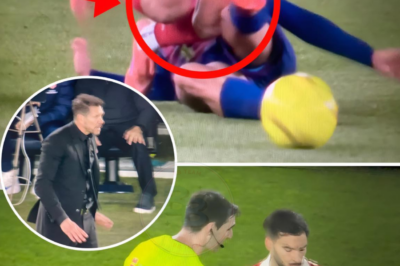 ⚡️😱 « SCANDALE ARBITRAL ! » – Gérard Martín Échappe à un Rouge Évident Après un Tacle Sauvage sur Giuliano Simeone : la VAR Accusée d’Avoir Fermé les Yeux !