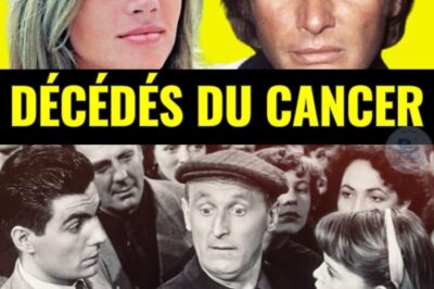 36 CHANTEURS ET CHANTEUSES FRANCOPHONES DÉCÉDÉS D’UN CANCER