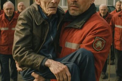 Quarante anciens pompiers envahissent un EHPAD pour « enlever » un vieil homme que sa famille a oublié