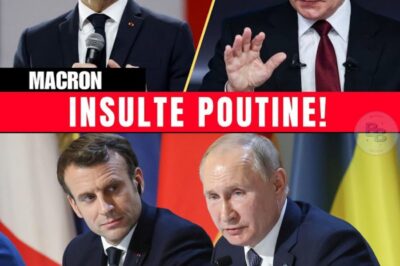 Macron provoque Poutine : la riposte de Moscou glace la France