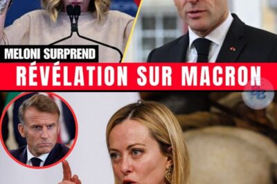 De l’Ukraine à la Crise Migratoire : La Question Glaciale de Georgia Meloni Qui A Pulvérisé le Masque de Sauveur d’Emmanuel Macron