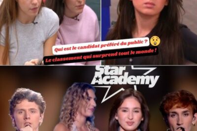 Star Academy 2025 : Qui est le candidat préféré du public ? Le classement qui surprend tout le monde
