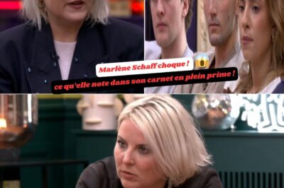 Star Academy 2025 : Marlène Schaff choque ! ce qu’elle note dans son carnet en plein prime !