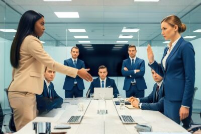 Elle a refusé de serrer la main d’un PDG noir — Le lendemain matin, 2,4 milliards de dollars avaient disparu du jour au lendemain