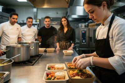 La plongeuse a pris les restes du restaurant — ils ont ri, jusqu’à ce que la caméra cachée révèle la vérité