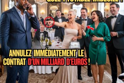 L’épouse d’un milliardaire a versé du vin sur le PDG noir — quelques secondes plus tard, sa famille a perdu un contrat d’un milliard de dollars !