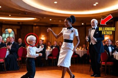 Un père milliardaire voit une serveuse noire laisser son fils handicapé mener une danse — et sa vie bascule…