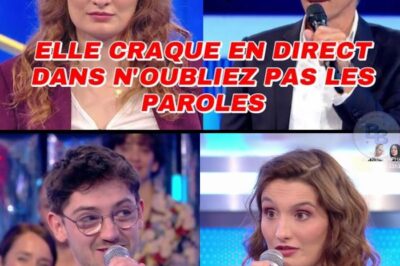 Larmes, triomphe et renaissance : l’émission « N’oubliez pas les paroles » bascule dans l’émotion pure avec Héloïse, Kristofer et Louis.