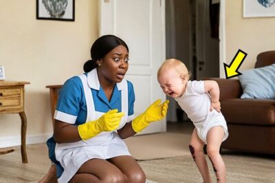Jour après jour, la colonne vertébrale du bébé millionnaire se tordait, jusqu’à ce que la bonne noire trouve ceci sur sa jambe…