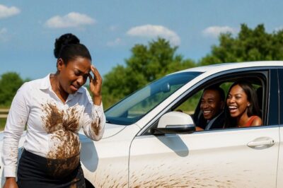 Ignorant du fait que sa femme enceinte est désormais mariée à un milliardaire, il asperge sa maîtresse d’eau boueuse…