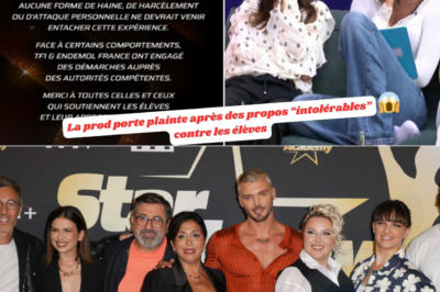 Tension à la Star Academy : La prod porte plainte après des propos “intolérables” contre les élèves.