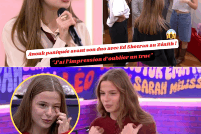 Star Academy 2025 : Anouk en Pleine Crise nerveuse juste avant son Duo avec Ed Sheeran !