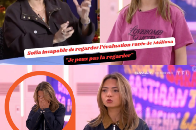 Star Academy 2025 : Malaise total ! Sofia incapable de regarder l’évaluation ratée de Mélissa.