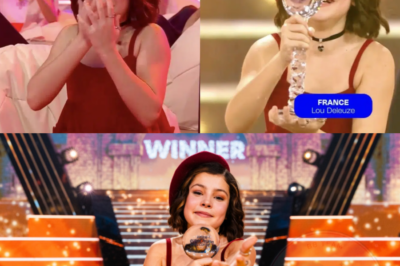 INCROYABLE EXPLOIT ! Lou Deleuze Écrase la Concurrence et Décroche la Victoire à l’Eurovision Junior !