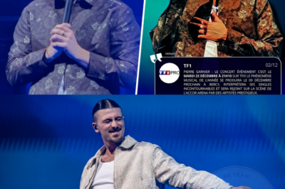 💥 Bonne nouvelle pour les fans de Pierre Garnier, son concert bientôt diffusé à la télévision !