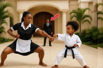 Le milliardaire fut sous le choc lorsqu’il découvrit que sa domestique entraînait sa fille à se battre…