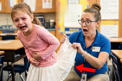 Une fillette de 5 ans refuse de s’asseoir à l’école — l’enseignante soulève sa jupe, elle se met à pleurer et appelle le 112.