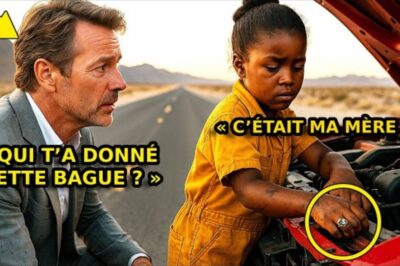 UNE PETITE FILLE NOIRE AIDE UN MILLIONNAIRE À RÉPARER SA MUSTANG–LORSQU’IL VOIT LA BAGUE À SON DOIGT
