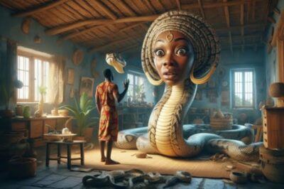 Elle est devenue serpent leur lune de miel/son mari ne savais qu’elle était un python