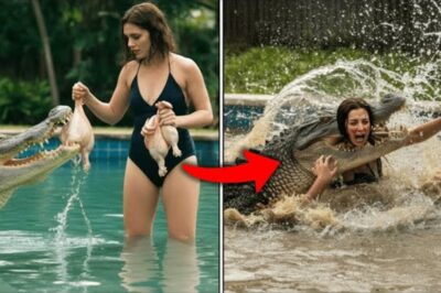 La TERRIFIANTE Dernière Nage de Cette Femme – Son Alligator l’A TRAÎNÉE Sous l’Eau