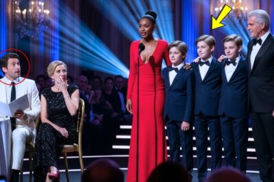 Il L’Abandonne Enceinte Et Panique Quand Elle Monte Sur Scène Avec Des Triplés Et Son Ancien Patron!